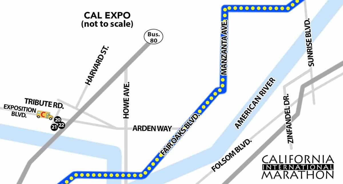 California International Marathon Rancho Cal Expo Hotel Locarions Sacramento Running Association