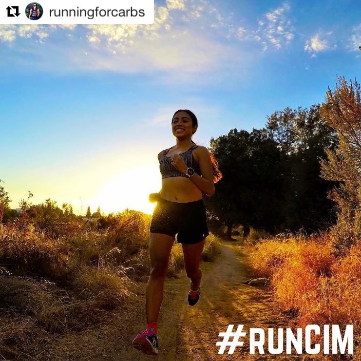 Tiffany is working hard to keep CIM and the finish line on her mind throughout her training. Thank you for sharing @runningforcarbs we look forward to seeing you at the finish crushing your goals