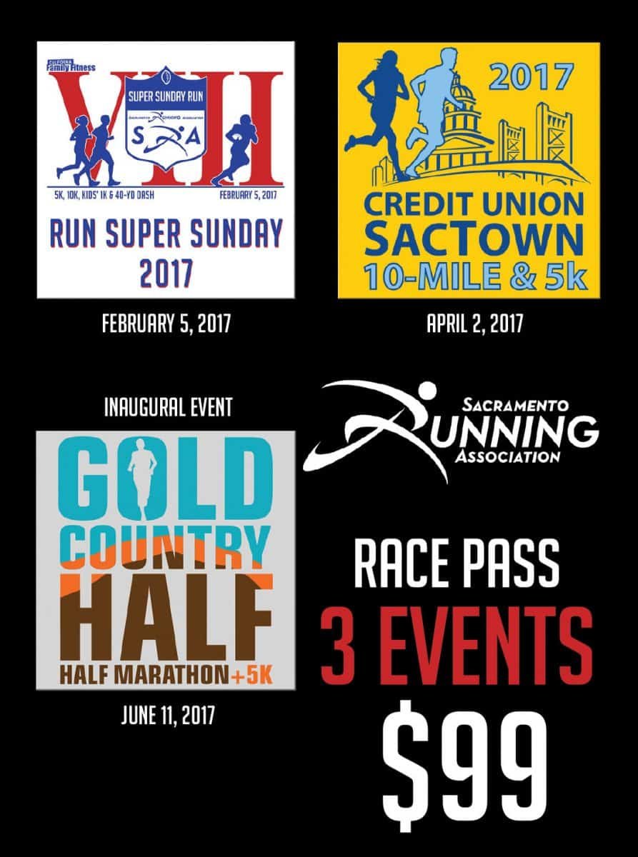 Race Pass 2017 Sacramento Running Association