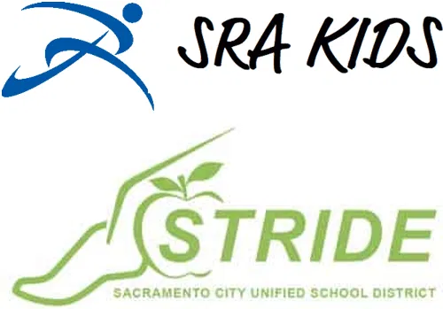 SRA Kids and STRIDE Logo 2024